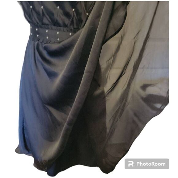 White House Black Market Black Strapless Cocktail Dress Size 00 - Picture 3 of 8